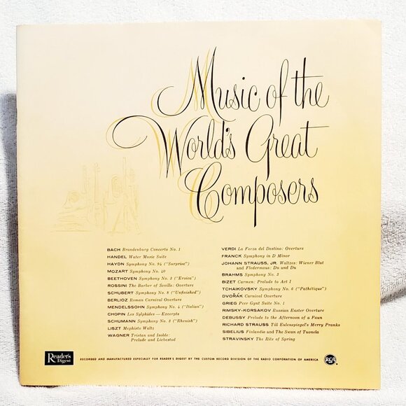 Music of the World's Great Composers- 1959 "Reader's Digest" Complete Box Set - Picture 7 of 14